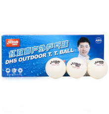 Мячи для настольного тенниса DHS Cell-Free Dual Outdoor