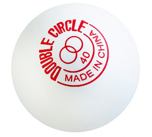 Мячи для настольного тенниса Double circle dual 40+  
