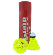 Волан DHS W-600 Nylon (6 шт)