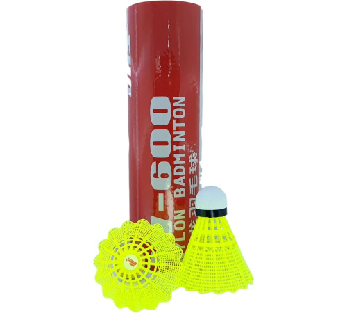 Волан DHS W-600 Nylon (6 шт)