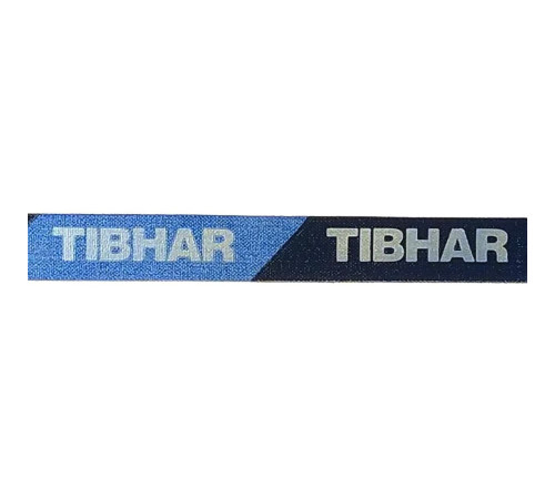 Торцевая лента Tibhar черно-голубая 12 mm 50 см