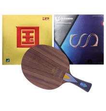 Збірна ракетка 729 RoseWood 7 FL (Battle II National + Derwind Stolz)