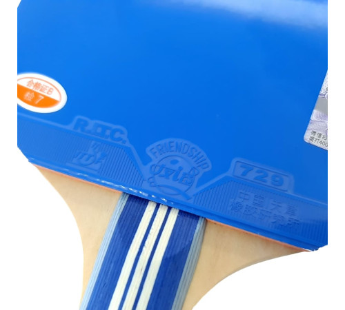 Ракетка 729 Golden Max 3 Star (blue + black rubber)