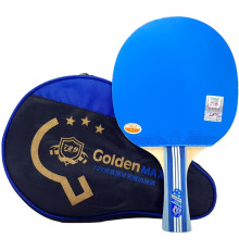 Ракетка 729 Golden Max 3 Star (blue + black rubber)
