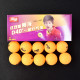 Мячи для настольного тенниса DHS Cell-Free Dual 40+ мм 1* Orange