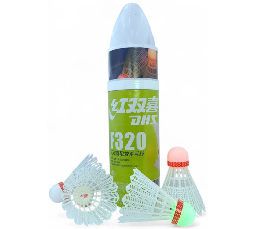 Волан DHS F-320 Nylon (3+2 шт)