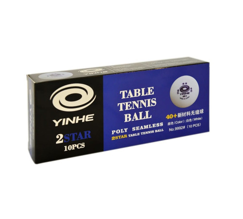 Мячи для настольного тенниса YINHE  40+  2*