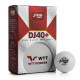 М'ячі для настільного тенісу DHS ITTF WTT Ball 40+ мм 3* (6 шт)