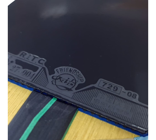 Ракетка 729 King Series 6 Stars (blue + black rubber)