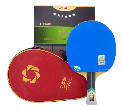 Ракетка 729 King Series 6 Stars (blue + black rubber)