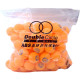 М'ячі для настільного тенісу DHS Double Circle Dual 40+ 120 шт. Orange