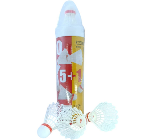 Волан DHS F-510 Nylon (5+1 шт)