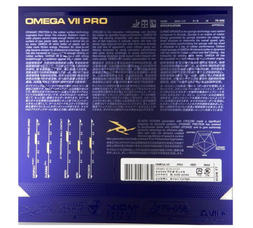 Накладка Xiom Omega VII Pro