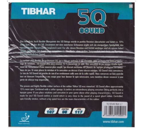 Накладка Tibhar 5Q Sound