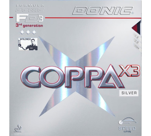 Накладка Donic Coppa X3 Silver