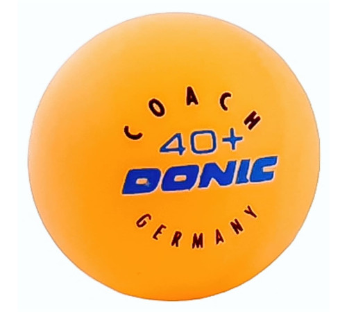 М'ячі для настільного тенісу Donic P40+ Coach Orange (120 шт.)