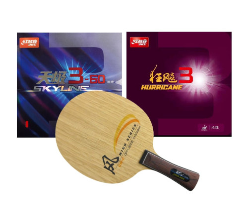 Сборная ракетка DHS Wind CW-C (TG 3-60 + H 3-37)
