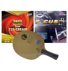 Збірна ракетка 729 V-5 FL (Cream + Focus III)