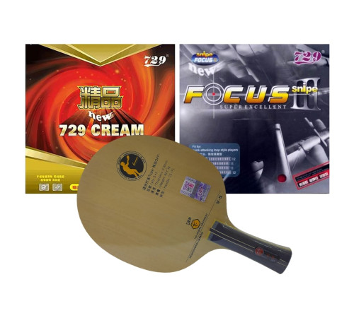 Збірна ракетка 729 V-5 FL (Cream + Focus III)