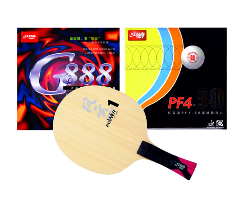 Збірна ракетка DHS WP1 FL (888 + PF4-50)