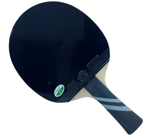 Ракетка 729 Very 6 green + black rubber (carbon blade)