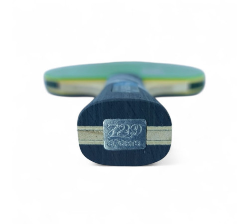 Ракетка 729 Very 6 green + black rubber (carbon blade)