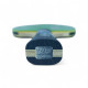 Ракетка 729 Very 6 green + black rubber (carbon blade)