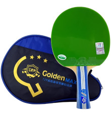 Ракетка 729 Golden Max 3 Star (green + black rubber)