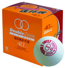 Мячи для настольного тенниса DHS Double Circle 40 мм 144шт