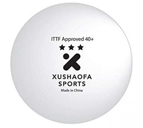 М'ячі для настільного тенісу Xushaofa Seamless 40+