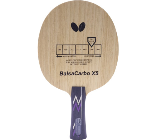Основа для ракетки Butterfly Balsa Carbo X5
