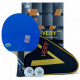 Ракетка 729 Very 6 blue + black rubber (carbon blade)