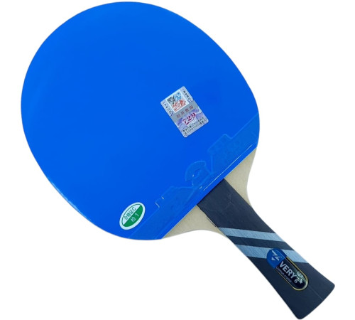 Ракетка 729 Very 6 blue + black rubber (carbon blade)