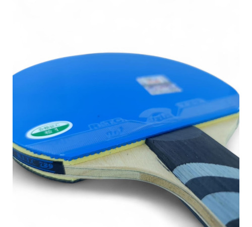 Ракетка 729 Very 6 blue + black rubber (carbon blade)
