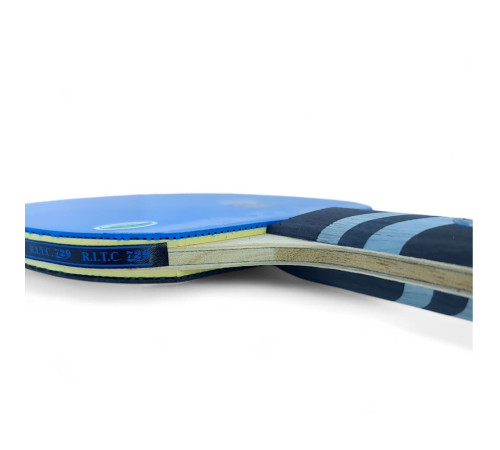 Ракетка 729 Very 6 blue + black rubber (carbon blade)