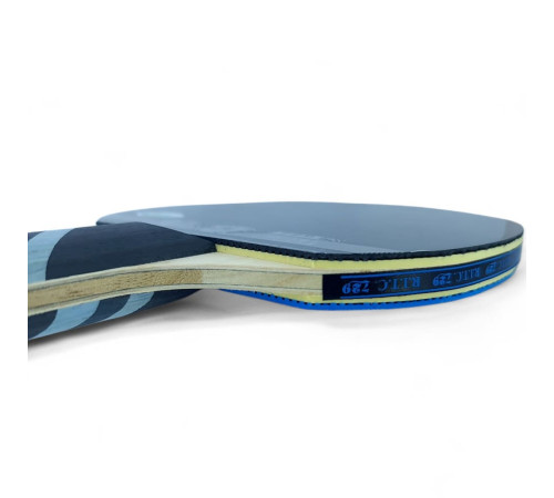 Ракетка 729 Very 6 blue + black rubber (carbon blade)