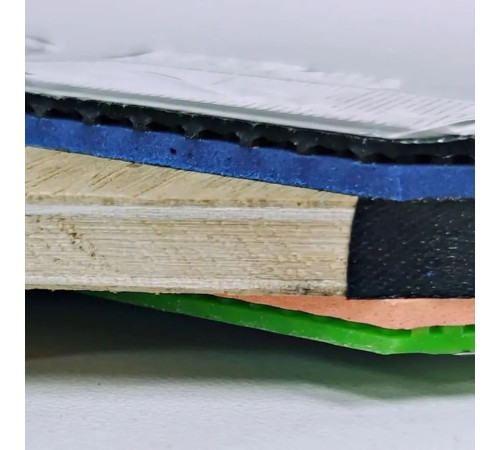 Ракетка 729 King Series 6 Stars (green + black rubber)