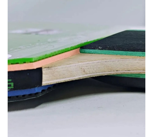 Ракетка 729 King Series 6 Stars (green + black rubber)