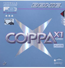 Накладка  Donic Coppa X1 Turbo Platin