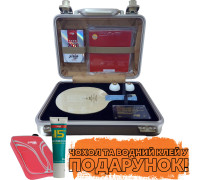 Набор DHS Ma Long W968 CLASSIC + чехол для ракетки и клей водный В ПОДАРОК!